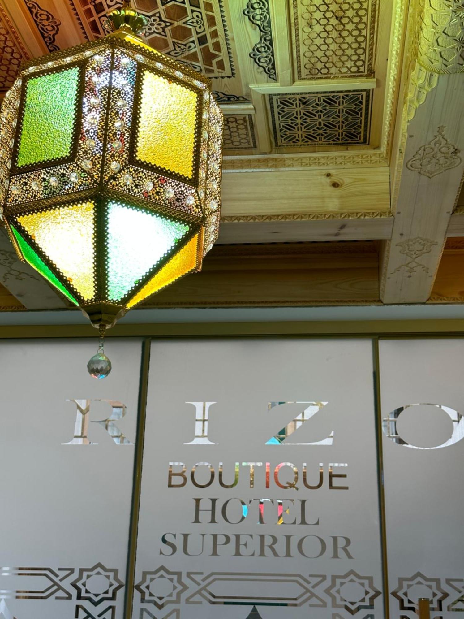 Hotel Rizo Boutique à Boukhara Extérieur photo